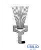 SPAZZOLINO SOTTOPORTA INC.MARRONE 219x10x2.15
