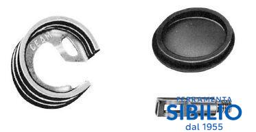GIUNZIONE CEAM 500 D.26 H10,5 PERNO/32M6 COP.BIANCO S/BUS.