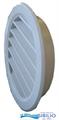 GRIGLIA PVC T63RB RETE TONDA IF.60 D.80 DA INCASSO