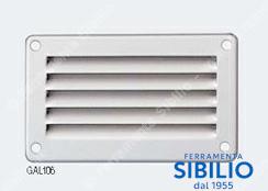 GRIGLIA METALLO GL106G MM 100X060 sp.05 DA SOVRAPP