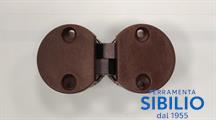 CERNIERE INVISIBILE CEAM FISS.LATERALE  2000 25X14 MARRONE