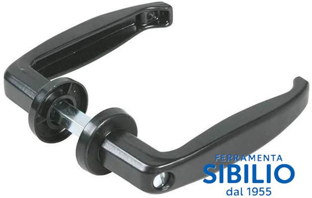 A/436-35 MANIGLIA C/VITE IN TESTA CROMATA