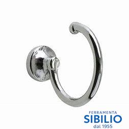 GANCIO PER TENDA AMPLAS 28X22 MM CROMO ART 38930C