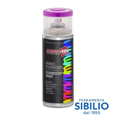BOMBOLETTA FLUORESCENTE GIALLO ML 400 AMBRO