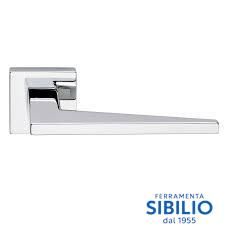 MANIGLIA PAOLA R&B QUADRA 50X50 F/CH CROMOLUC