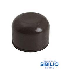FERMAPORTA ADESIVO A PALLA MARRONE ART 547