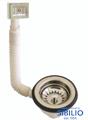 PILETTA CHIUSA X LAVELLO INOX 11/2 STP  A2210