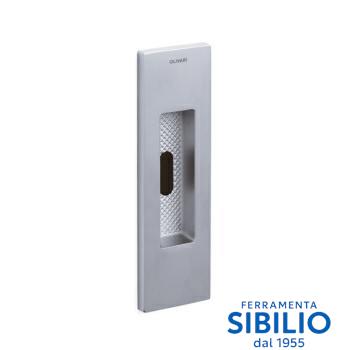 MANIGLIA INCASSO SIRO D111F CO=CROM.OPACO