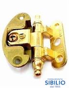 CERNIERE A005940 OTTONATE+BASE A0069 PORTE IN BATT.ANSELMI