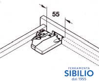 AGGANCIO PER GUIDA TANDEM T51.1700.04 L BLUM 423.53.090