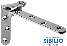 E100050106 C1 COPPIA CERNIERA PER PORTA A FILO NIK DX 00189501