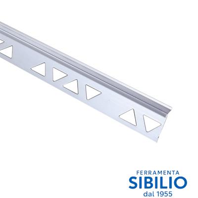 SEPARATORI PAVIMENTI ARGENTO CROMO L.DA MT 2.70 A/053/D