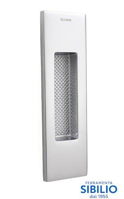 MANIGLIA INCASSO SIRO D111 CR=CROMATO