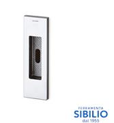 MANIGLIA INCASSO SIRO D111F CR=CROMATO