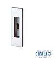 MANIGLIA INCASSO SIRO D111F CR=CROMATO