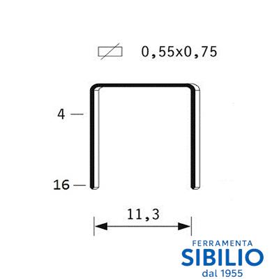 PUNTE GRAFFE 64/14 CF DA PZ 10000
