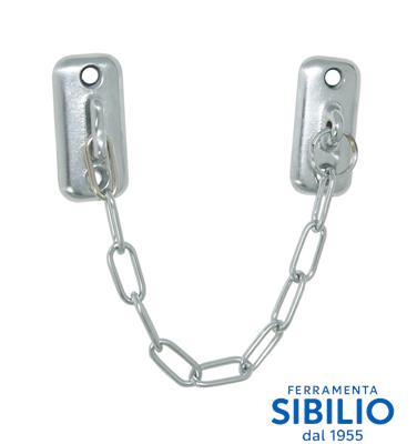 CATENA PER PORTA ART 335 cromo lucido