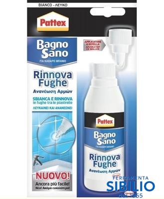 PATTEX BAGNO SANO  RINNOVAFUGHE BIANCO 125 ml 2679541