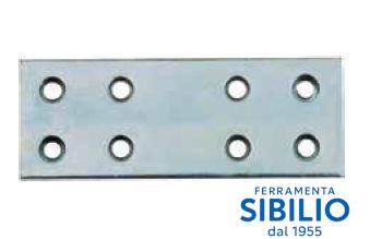 PIASTRINA DIRITTA CM 6 LARGA 3 ART 47