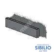 SPAZZOLINI TERNO 542.23.11.150 ex 542/11/G ADESIVI GRIG. AL Mt