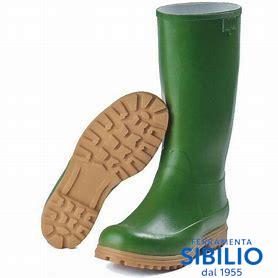 STIVALI GINOCCHIO PVC VERDE 4021/44