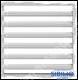 MODULO KIT100 G BIANCO P/COMPOSIZIONE MODGB