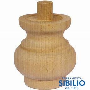 PIEDE A CIPOLLA H mm.100X100 ART 500010 S.FAGGIO GREZZO