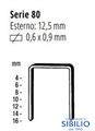 PUNTE GRAFFE 80/12 CF DA PZ 10000 PN8051