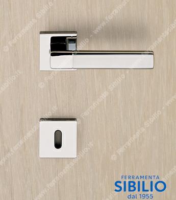 MANIGLIA PLANET Q M203RB8 CA=CROMO/CROMO OPACO OLIVARI