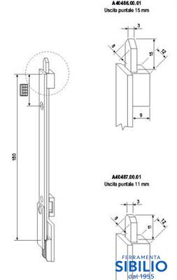 A404860002 F1 TERMINALE SUPERIORE DA MM.120