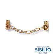 CATENA PER FINESTRE PICCOLA OTTONE LUCIDO A/36