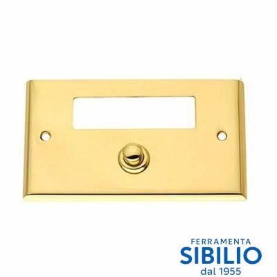 CAMPANELLO CON FERITOIA PORTANOME OLV ART 331HOLV