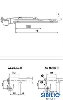 A401380101 F2 CERNIERA ANGOLARE SUP.A4