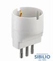 ADATTATORE SCHUKO 10A BIANCO OP  71916
