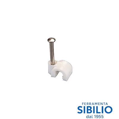 GRAFFETTE FISSACAVO 5/6 BIANCO cf da 80  60710