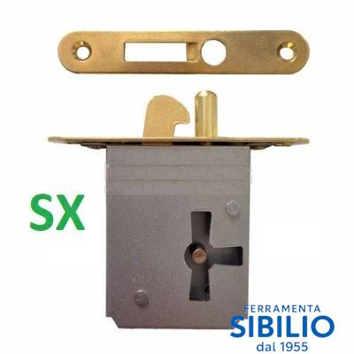  SERRATURE INFILARE M59BOT A GANCIO BFO E.25 SX PL.65X12