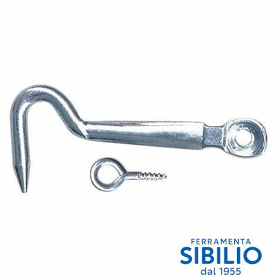 GANCI PER CREDENZA SN 1'1/4 ACC.ZIN.A/200ZN
