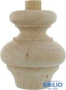 PIEDI C/SPINA LEGNO mm 100X100 ART 500110 FAGGIO GREZZO