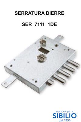 SERRATURE ATRA imb 7111 1 DE 3 TRIP. ENT.70