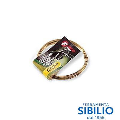 FILO MULTIUSO mm 0.60 GR.50 IN OTTONE A/15060601