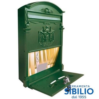 CASSETTA ALUBOX REGIE POSTE COLORE VERDE ECO