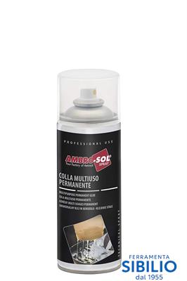 BOMBOLETTA COLLA SPRAY ADESIVO NEOPRENICO ML 400 AMBRO