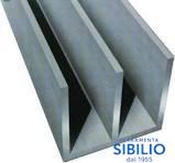 CANALINO DOPPIA U ALL. ARG. BRILL. 20X18X1 MT 2 SPUU2018ABA02