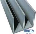 CANALINO DOPPIA U ALL. ARG. BRILL. 20X18X1 MT 2 SPUU2018ABA02