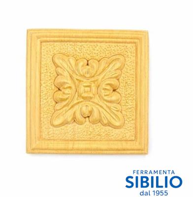 FREGIO LEGNO mm.85X85 ART 13133 DECORLEGNO