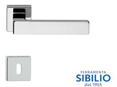 MANIGLIA QUADRA CLIO CROMO LUCIDO R&B PATENT