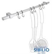 A/M3101 SOTTOPENSILE QUADRO 16X16X1.2 CM.90 CROMO+ACCESSORI