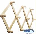 PORTABITO A 7 POSTI BIANCO 11407P LEGGERO
