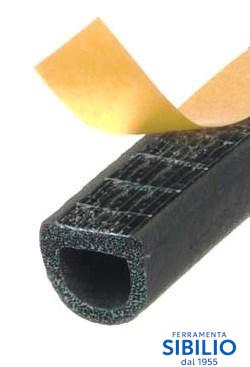 KRONSTIK/D mm.14X12 NERO ADESIVO P5100120014N050 MAPPY