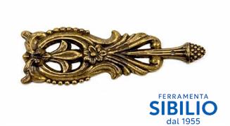 FREGIO METAL STYLE 45231.08400.03 CM 8X2.7 OTTONE PATINATO